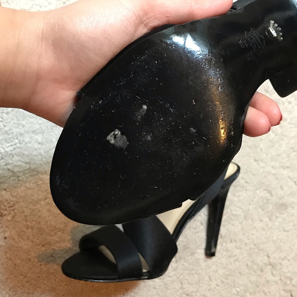 Nina Black Size 6 Heels - Picture 7 of 10